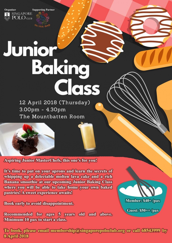 Junior Baking Class Tickikids Singapore